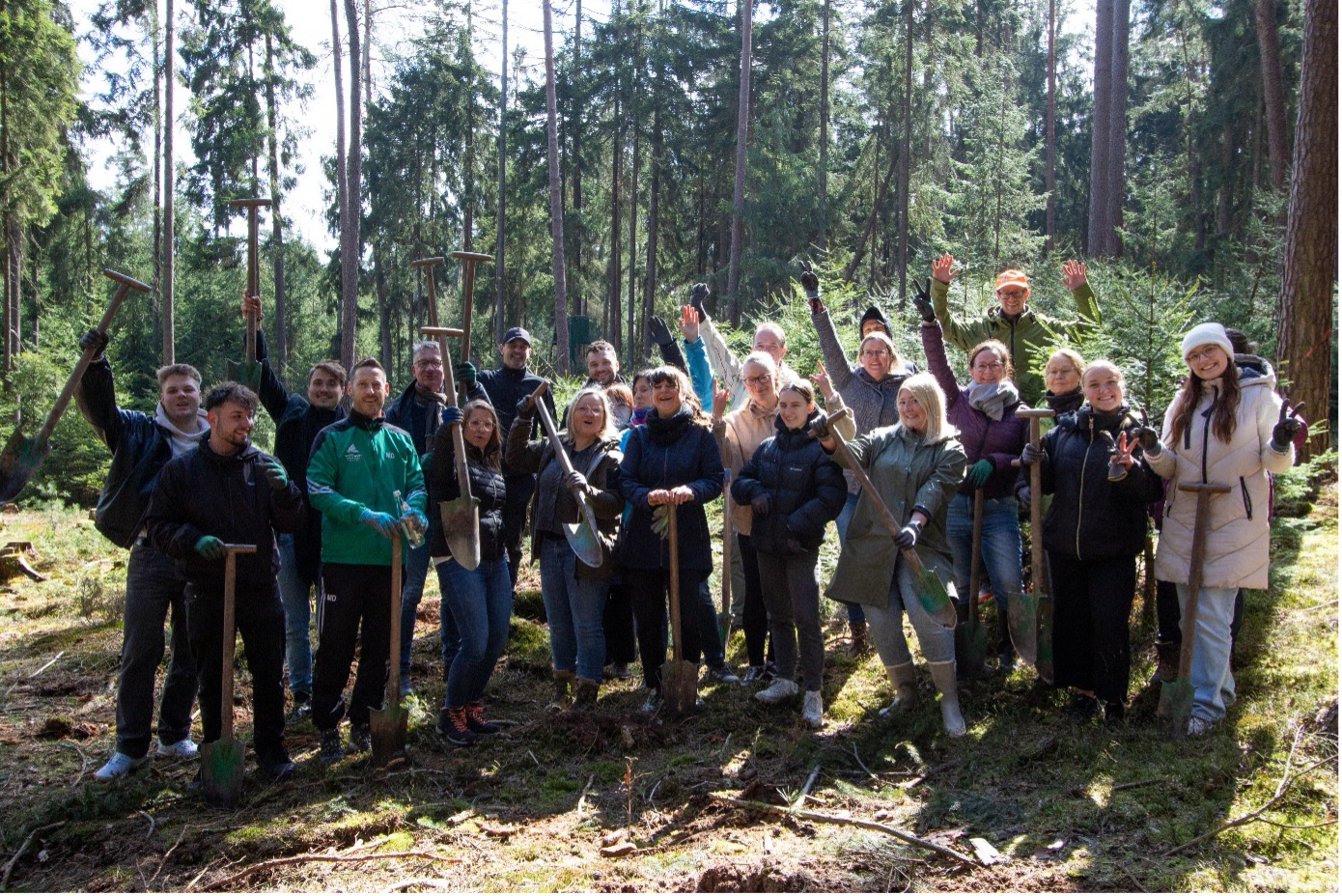 40 Jahre BID: Ein Wald als Zeichen für Nachhaltigkeit